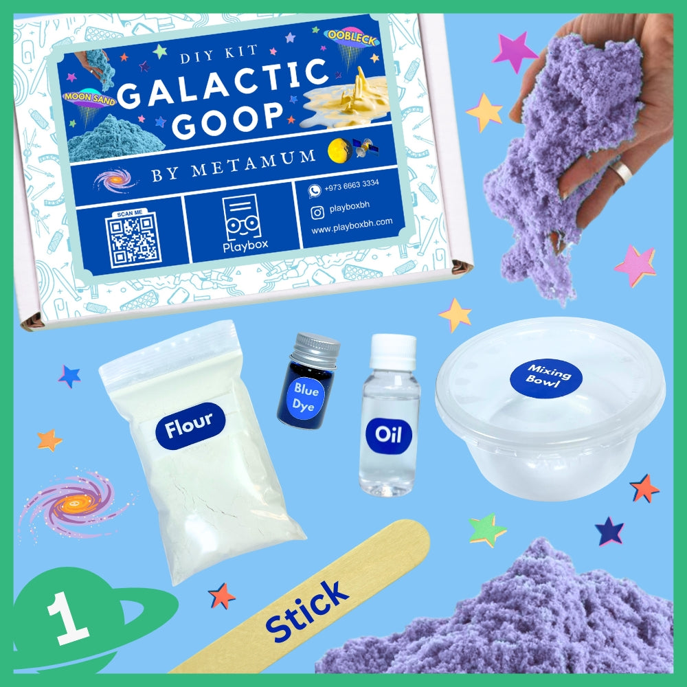 DIY Galactic Goop Kit - Sensory Play & Slime-Making Adventure
