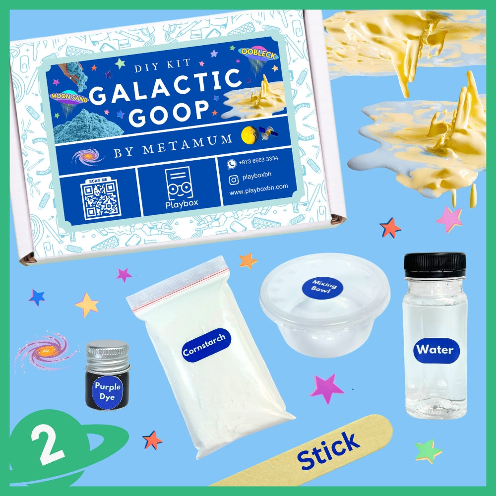 DIY Galactic Goop Kit - Sensory Play & Slime-Making Adventure