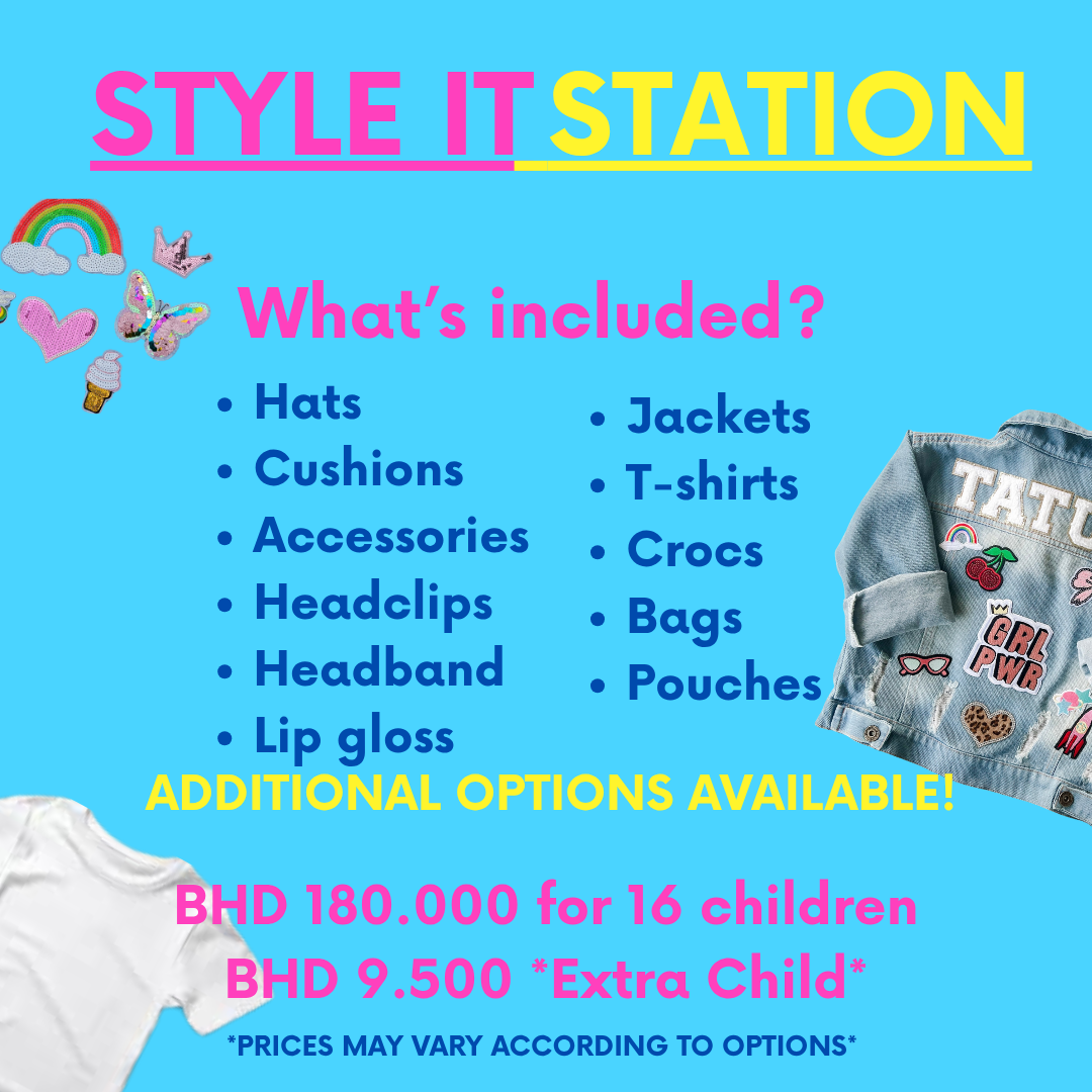 STYLE IT STATION - Party Package