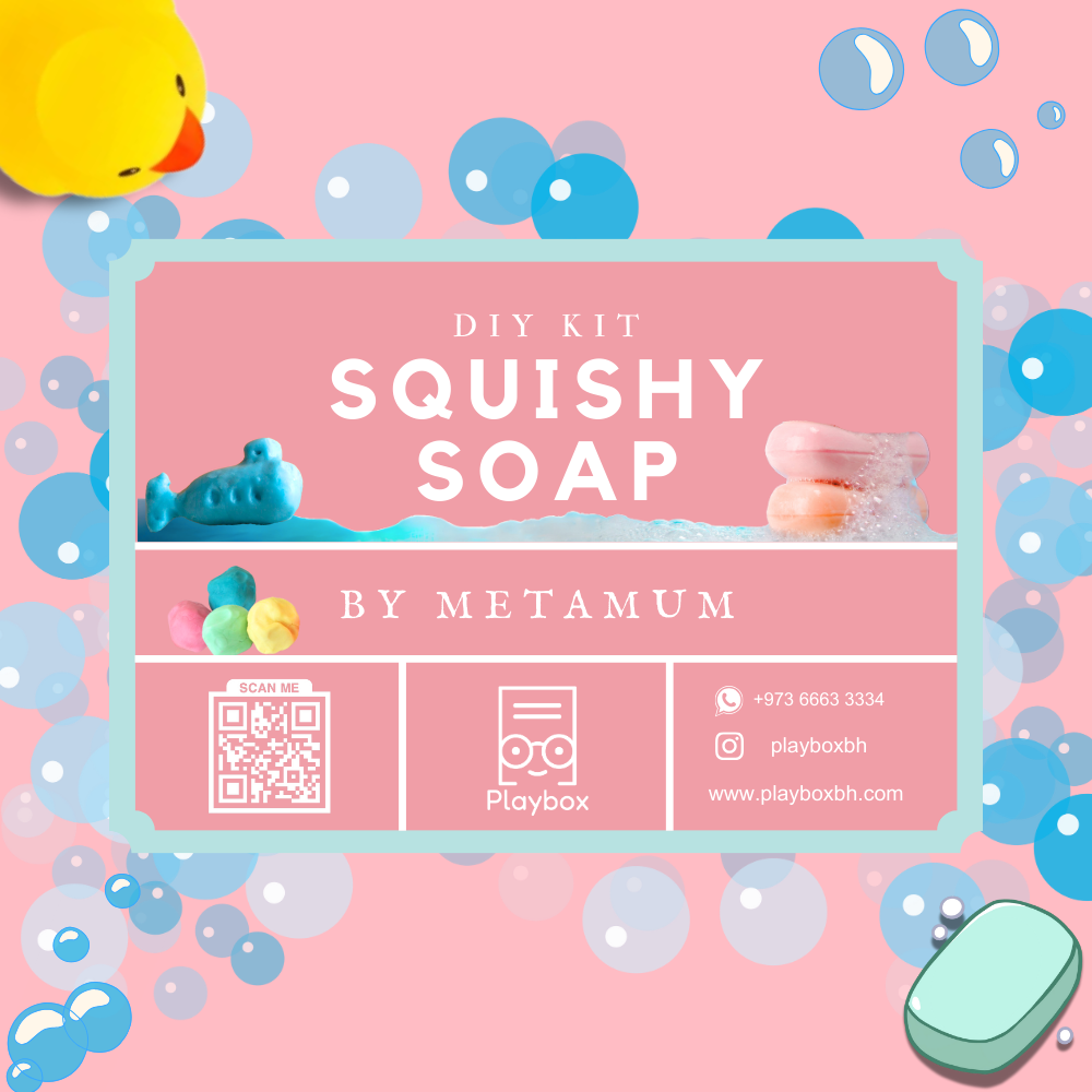 DIY Squishy Soap Kit - Fun & Creative Bath Time Activity for Kids
