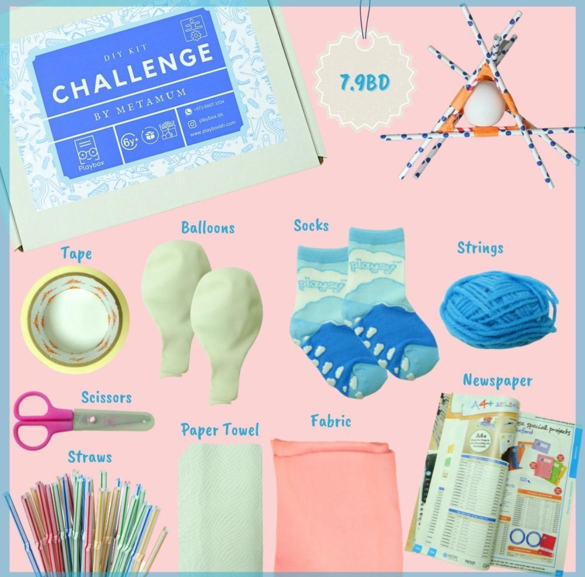 DIY Challenge Box - Fun & Engaging Activities for Kids & Families