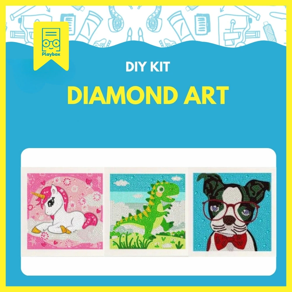 DIY Framed Diamond Art Kit - Create Sparkling Wall Decor