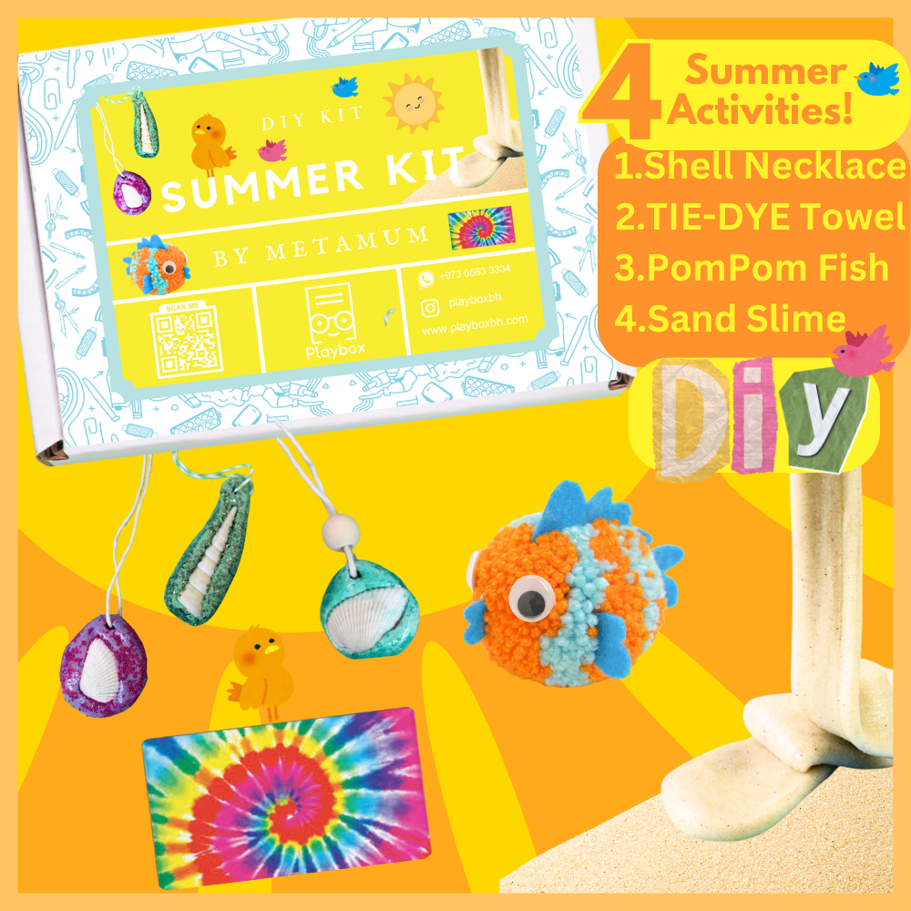 DIY Summer Box Kit - Fun & Creative Activities for Kids & Families