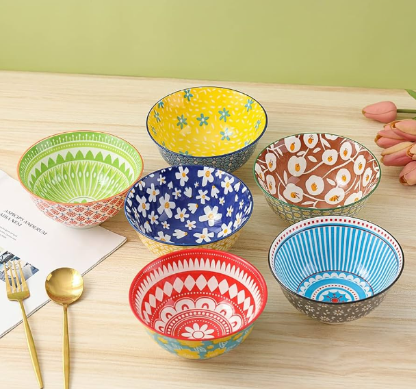 DIY Bowl Painting Kit - Ceramic Painting Set for Creative Home Decor