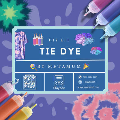 DIY Tie-Dye Kit - Create Custom Colorful Shirts & Accessories