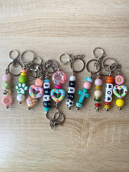 DIY Beadable Keychain Kit