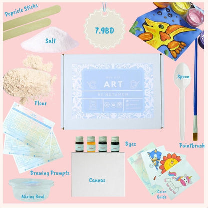 Make Your Own Art Kit - Creative Drawing & Painting Supplies