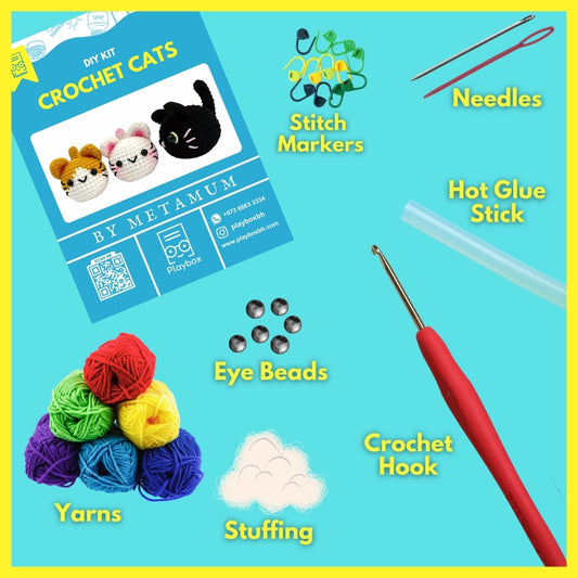 Crochet Cat DIY Kit