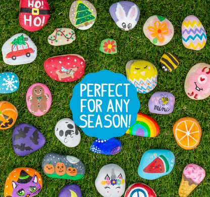 Rock Painting DIY Kit - Creative Stone Art & Craft Supplies