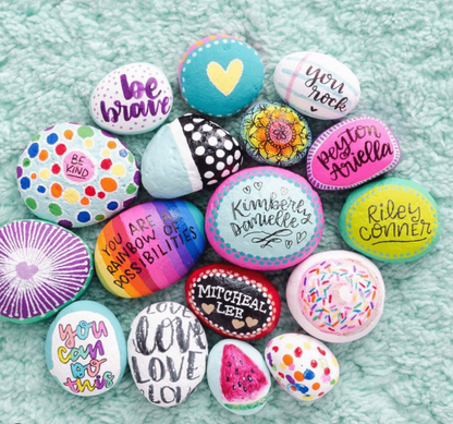 Rock Painting DIY Kit - Creative Stone Art & Craft Supplies