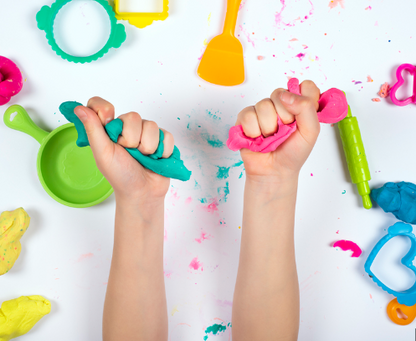 DIY Playdough Kit - Non-Toxic, Sensory Dough for Kids & Toddlers