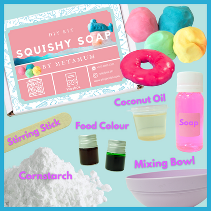 DIY Squishy Soap Kit - Fun & Creative Bath Time Activity for Kids