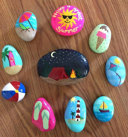 Rock Painting DIY Kit - Creative Stone Art & Craft Supplies