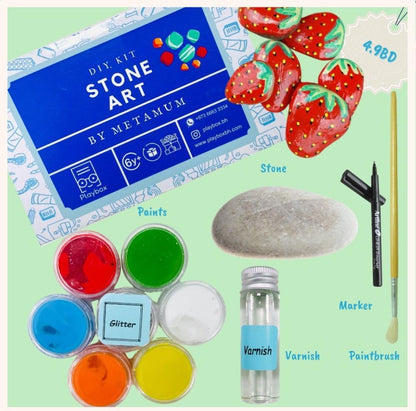 Rock Painting DIY Kit - Creative Stone Art & Craft Supplies